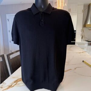Zara Classic Black Polo Shirt